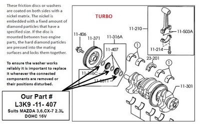 L3K9-11-407 - NASON ENGINE PARTS & MACHINERY