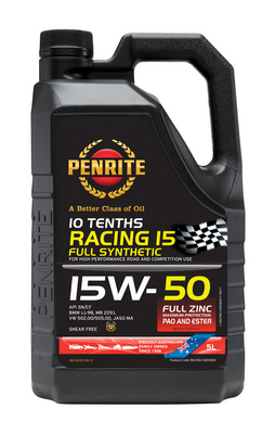 RACING15W50005 - PENRITE OIL COMPANY PTY LTD