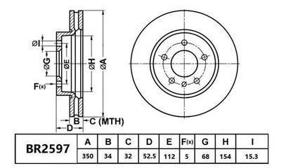 BR2597ULT - BENDIX