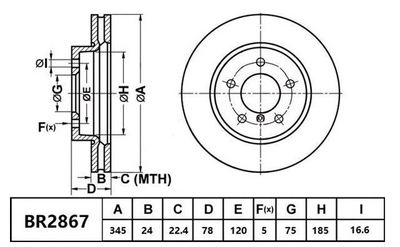BR2867ULT - BENDIX