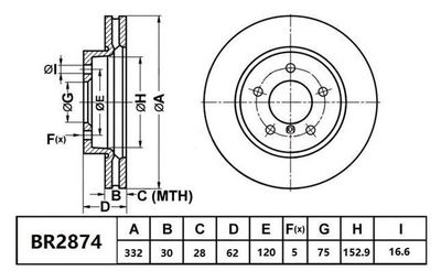 BR2874ULT - BENDIX