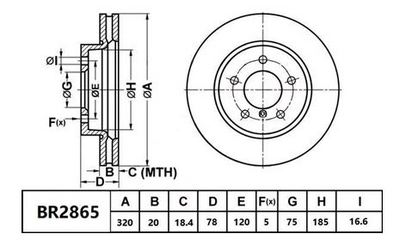 BR2865ULT - BENDIX