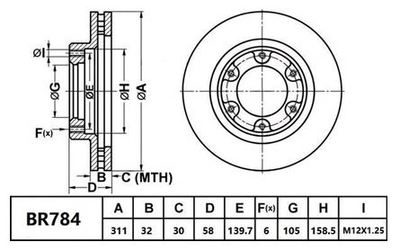 BR784ULT - BENDIX